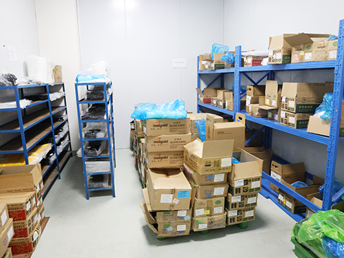 Silicone raw material area one